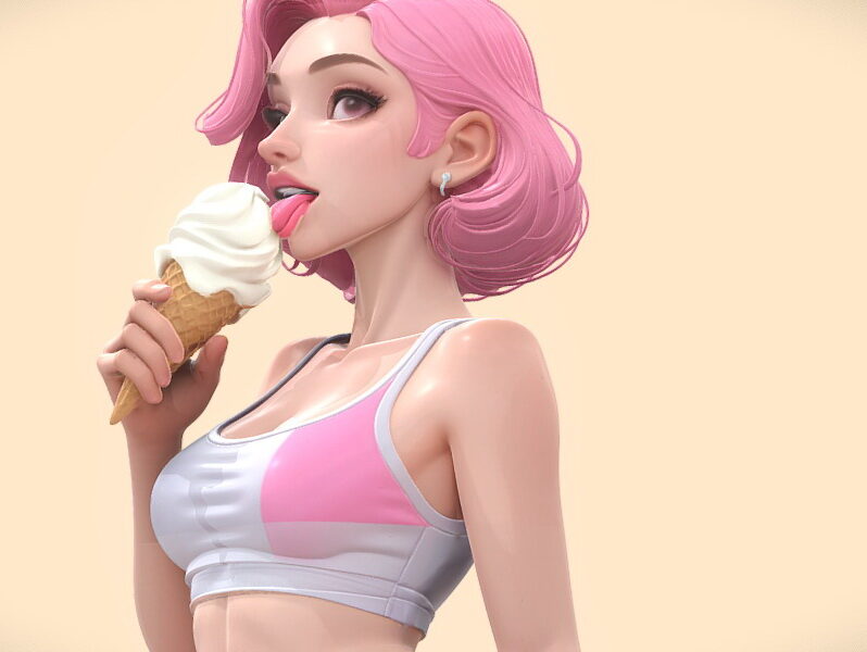 3d slut