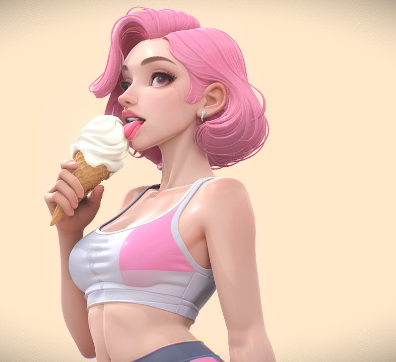 3d slut